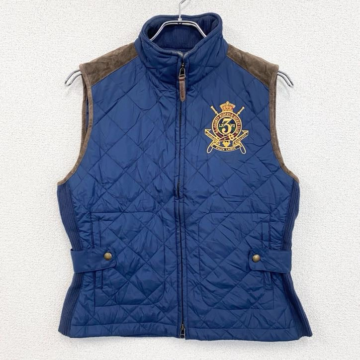 RALPH LAUREN SPORT　ラルフローレンスポーツ　中綿キルティングベスト　紺　ネイビー　Lサイズ