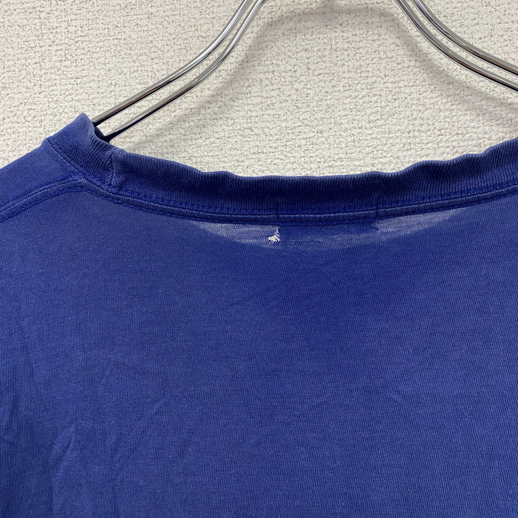 SUNTORY　サントリー　BOSS　半袖プリントTシャツ　青　ブルー　