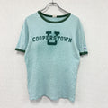 Chanpion　チャンピオン　半袖プリントTシャツ　リンガーT　緑　グリーン　Mサイズ