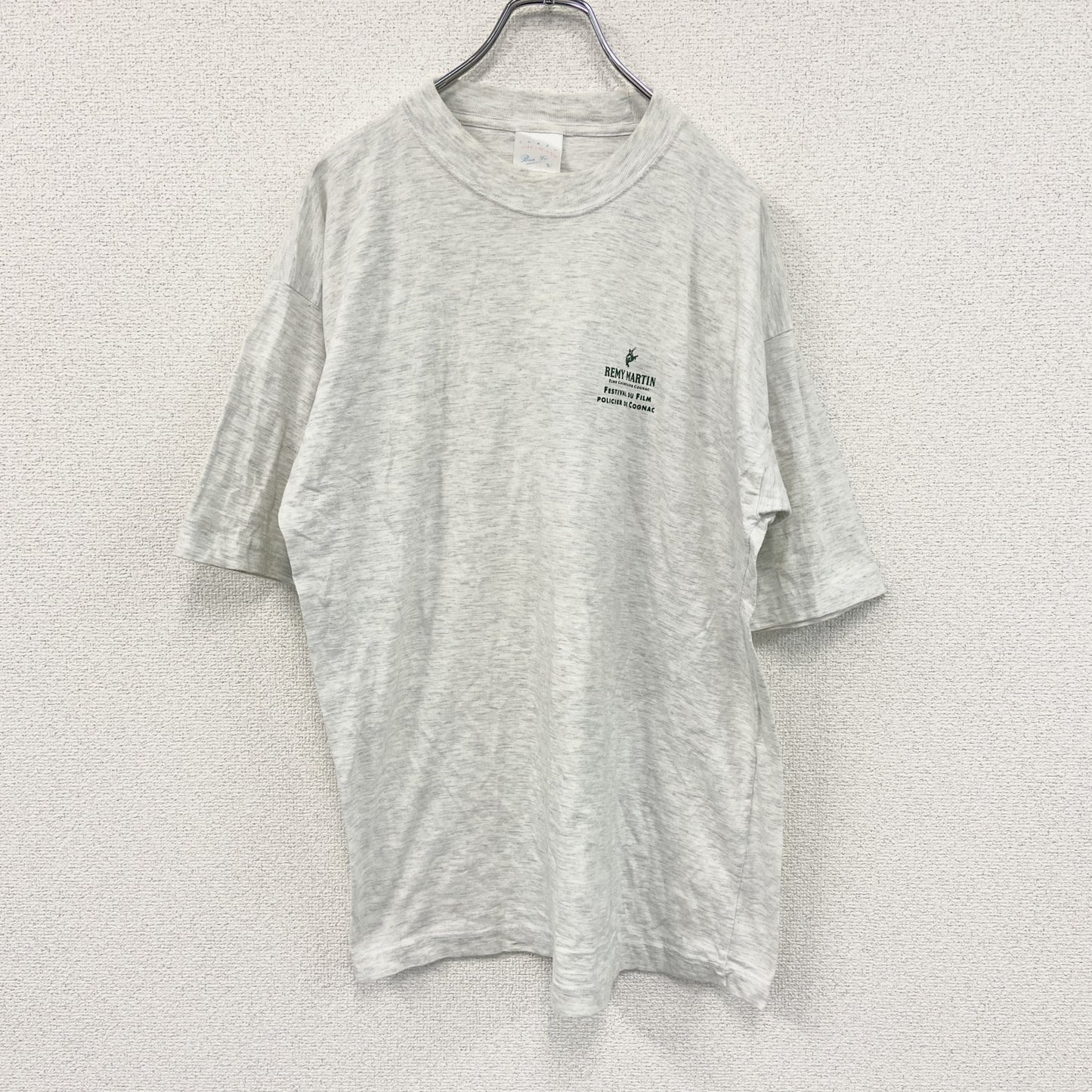 ～00s　AMERICAN　Best Tee　半袖プリントＴシャツ　天使　5連プリント　ヴィンテージ　霜降りグレー　XLサイズ