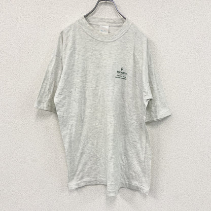 ～00s　AMERICAN　Best Tee　半袖プリントＴシャツ　天使　5連プリント　ヴィンテージ　霜降りグレー　XLサイズ