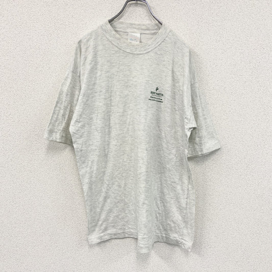 AMERICAN　Best Tee　半袖プリントＴシャツ　霜降りグレー　XLサイズ