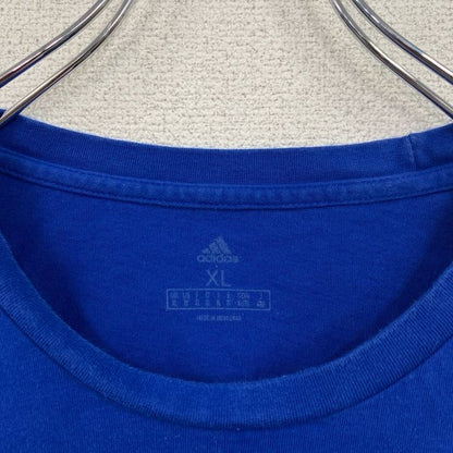 adidas　アディダス　長袖Tシャツ　ロンT　青　ブルー　XLサイズ