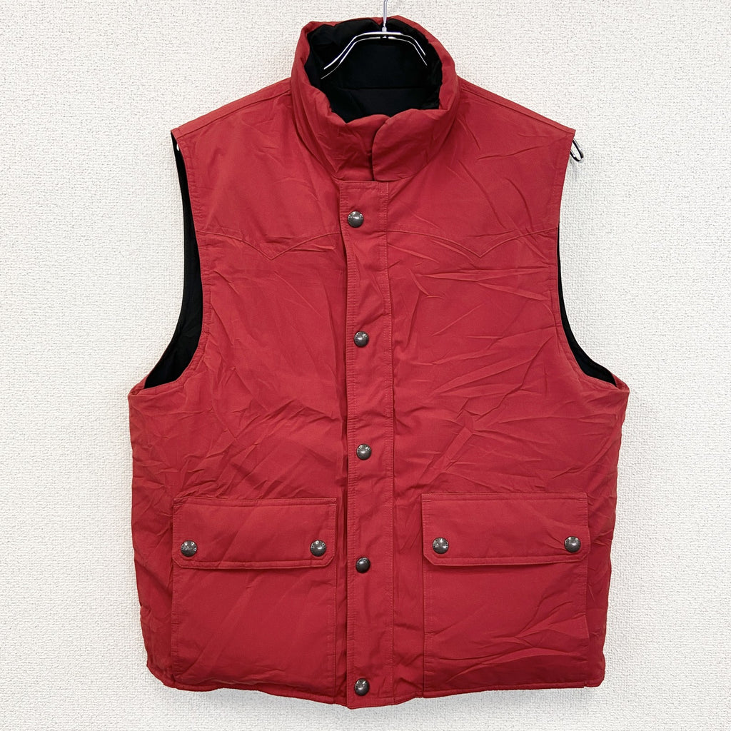 Polo by Ralph Lauren　ポロバイラルフローレン　リバーシブルダウンベスト　赤　レッド　黒　ブラック　Mサイズ