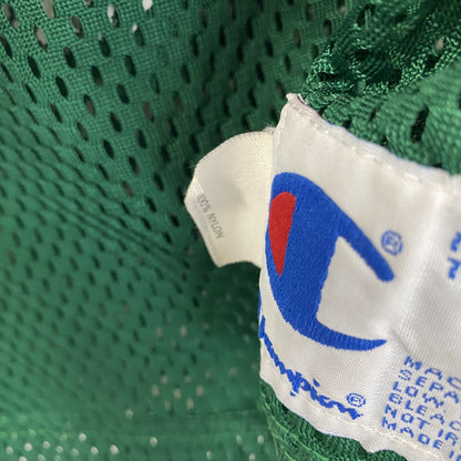 90s　Champion　チャンピオン　半袖プリントTシャツ　ゲームシャツ　JACKSON　緑　グリーン　Lサイズ