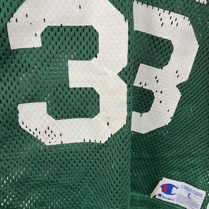 90s　Champion　チャンピオン　半袖プリントTシャツ　ゲームシャツ　JACKSON　緑　グリーン　Lサイズ