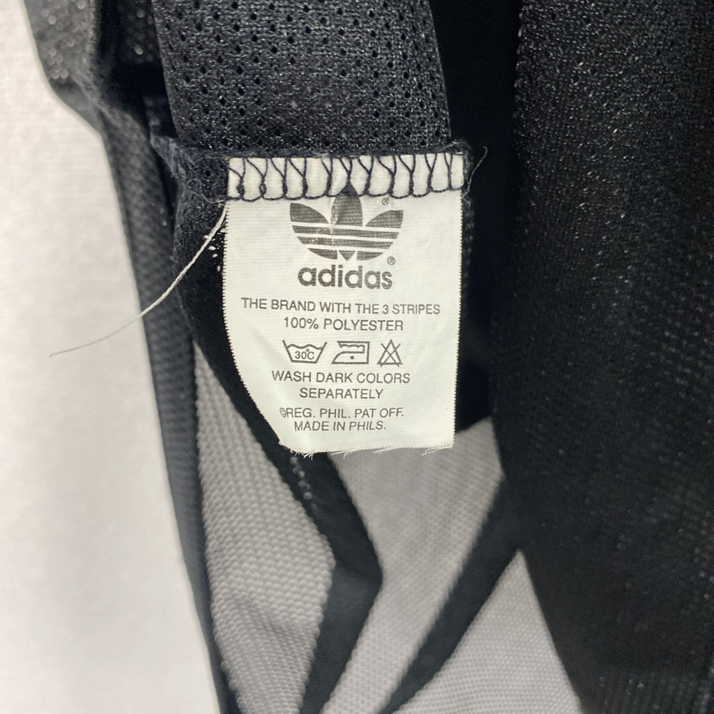 adidas　アディダス　半袖Tシャツ　ゲームシャツ　トレフォイルロゴ　デカロゴ　黒　ブラック　Lサイズ