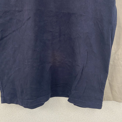 90s～　OLD UNIQLO　オールドユニクロ　長袖Tシャツ/ロンT　ラグランスリーブ　紺　ネイビー　Lサイズ