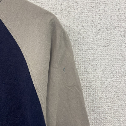 90s～　OLD UNIQLO　オールドユニクロ　長袖Tシャツ/ロンT　ラグランスリーブ　紺　ネイビー　Lサイズ