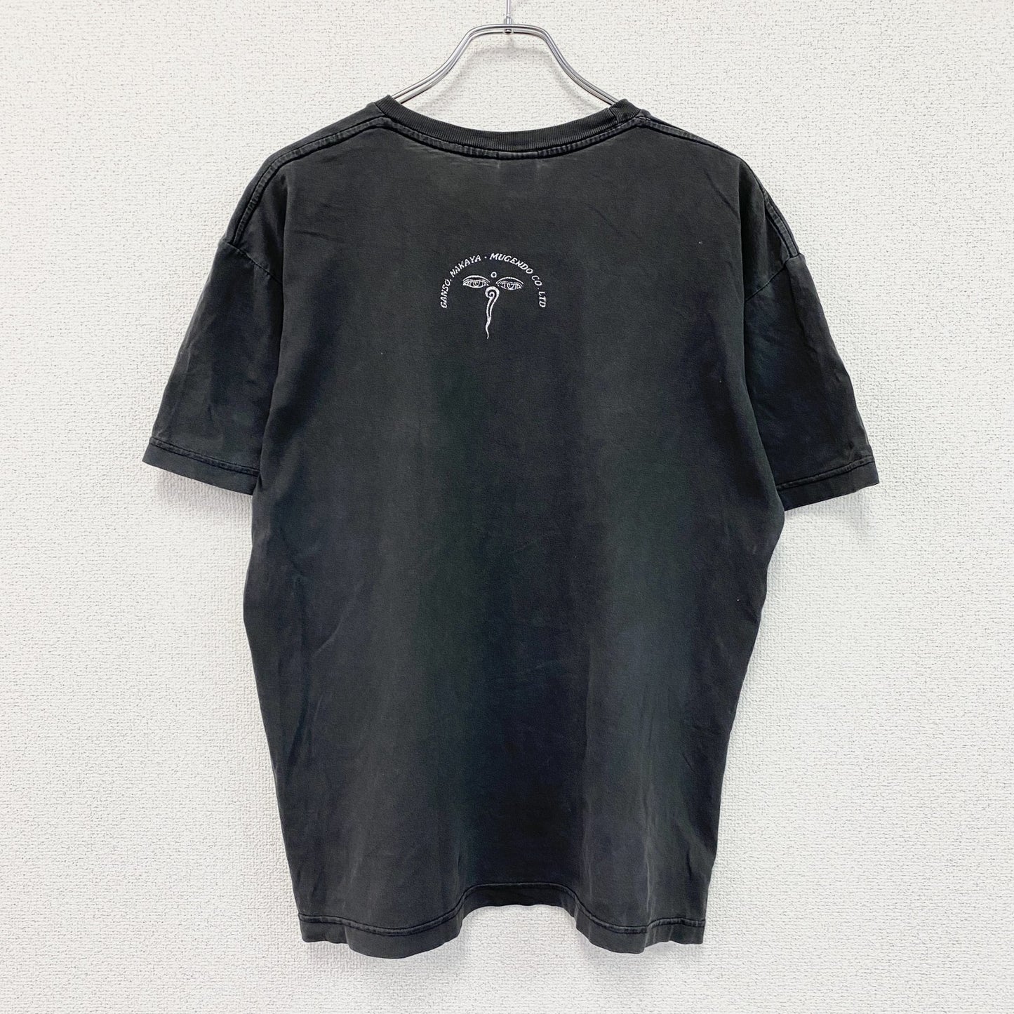 Team　半袖プリントTシャツ　黒　ブラック　