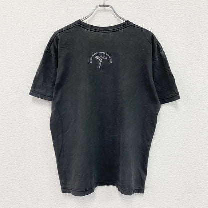 Team　半袖プリントTシャツ　黒　ブラック　