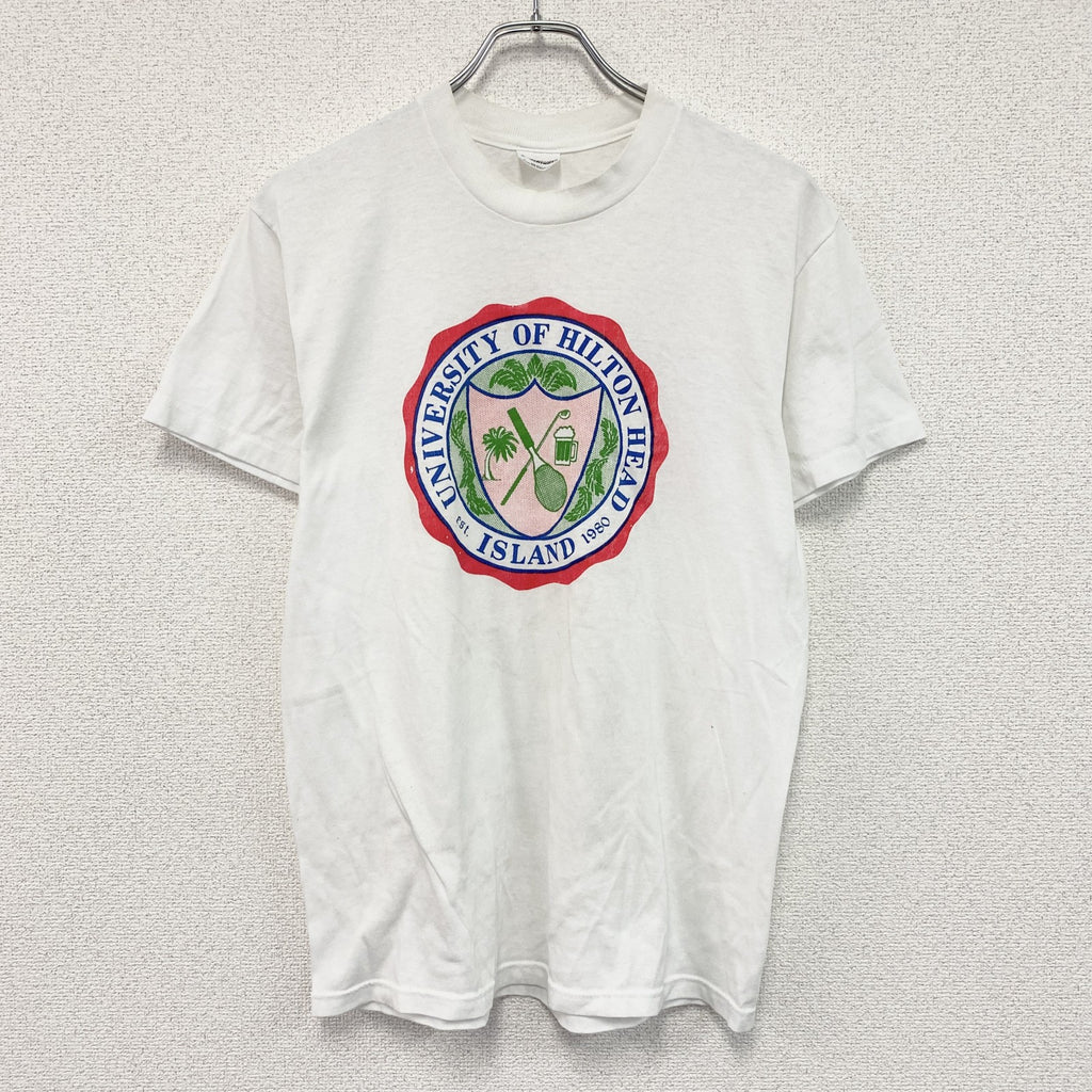 Stedman　ステッドマン　半袖プリントTシャツ　シングルステッチ　白　ホワイト　Lサイズ　