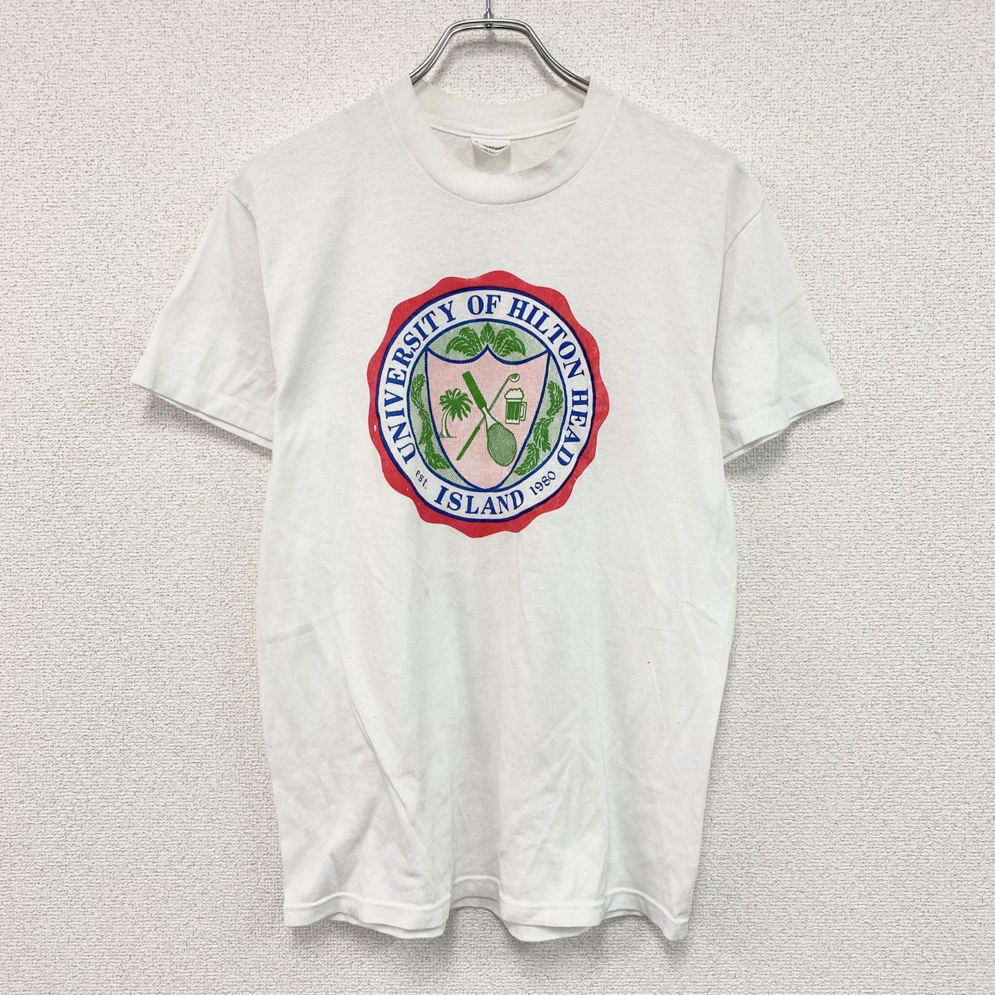 Stedman　ステッドマン　半袖プリントTシャツ　シングルステッチ　白　ホワイト　Lサイズ　
