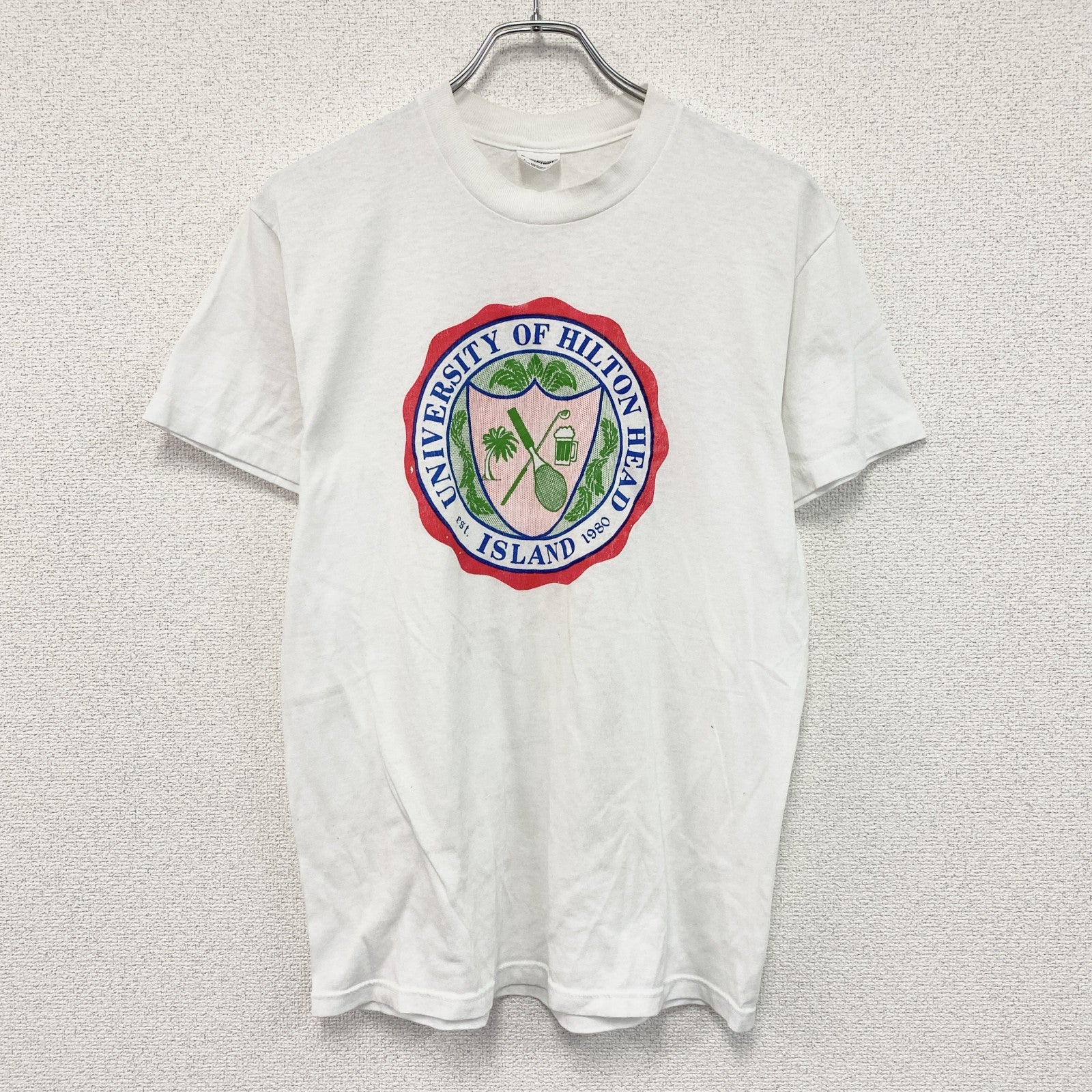 Stedman　ステッドマン　半袖プリントTシャツ　シングルステッチ　白　ホワイト　Lサイズ　