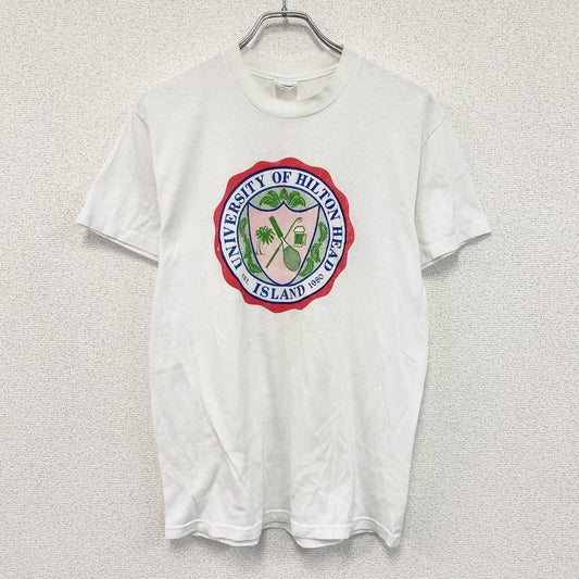 Stedman　ステッドマン　半袖プリントTシャツ　シングルステッチ　白　ホワイト　Lサイズ　