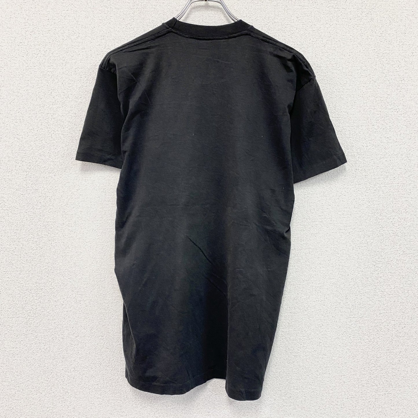 90s　CLASSICS　半袖プリントTシャツ　アニマルT　シングルステッチ　黒　ブラック　Lサイズ