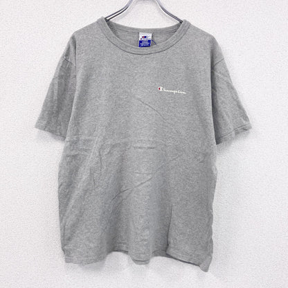 90s　Champion　チャンピオン　半袖Tシャツ　ヴィンテージ　灰色　グレー　Lサイズ