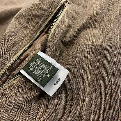 Eddie Bauer　エディーバウアー　ダウンフェザージャケット　ダウン85%　リバーシブル　ブラウン　ベージュ　Sサイズ