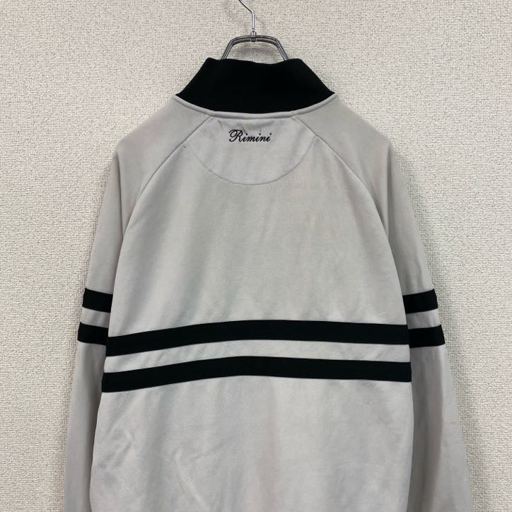 ellesse エレッセ　トラックジャケット/ジャージ　刺繍ロゴ　白　ホワイト　Lサイズ