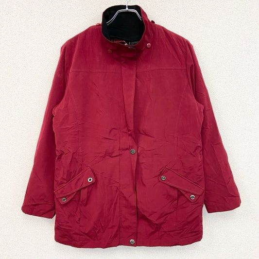 NAUTICA　ノーティカ　フルジップジャケット　ブルゾン　チェック柄ライナー　赤　レッド　Lサイズ