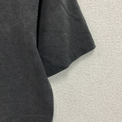90s　Hanes　ヘインズ　半袖アニマルプリントTシャツ　ヴィンテージ　黒　ブラック　Sサイズ