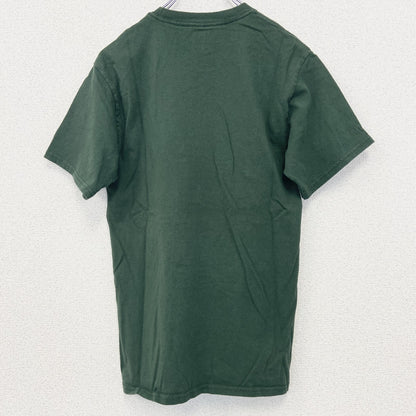 古着 used　champion チャンピオン　半袖カレッジプリントTシャツ　マイアミ大学　テニス　クルーネック　緑　Sサイズ