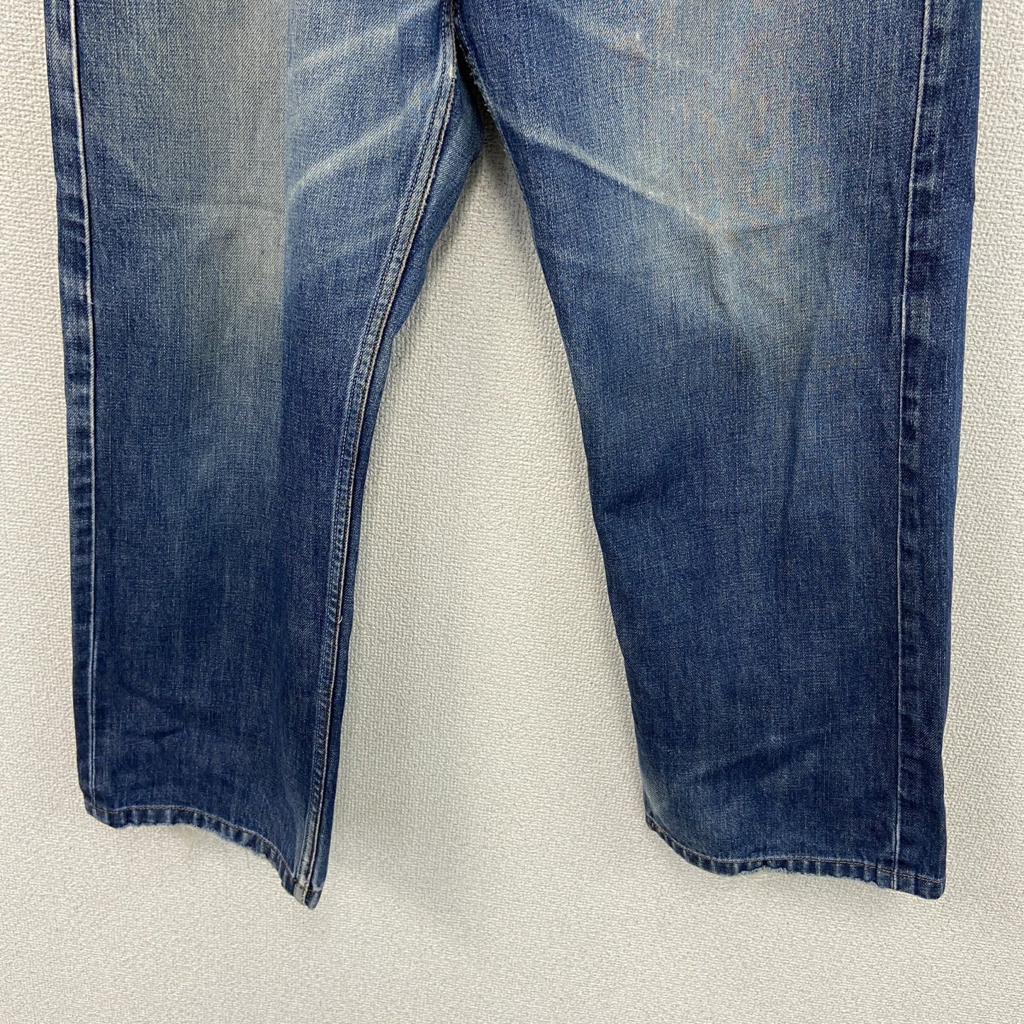Levi's　リーバイス　512　ダメージデニムパンツ/ジーンズ　縦落ち　フェード　ジップフライ　インディゴ　34サイズ