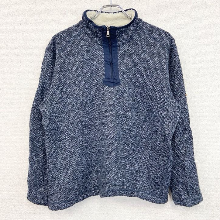 ORVIS　オービス　ハーフジップフリースプルオーバー　フリースジャケット　紺　ネイビー　Mサイズ