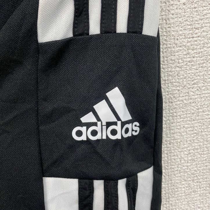 adidas　アディダス　フルジップトラックジャケット/ジャージ　黒　ブラック　XXLサイズ