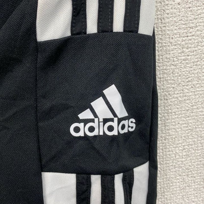 adidas　アディダス　フルジップトラックジャケット/ジャージ　黒　ブラック　XXLサイズ