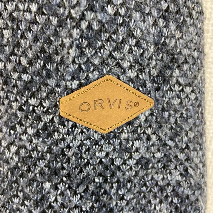 ORVIS　オービス　ハーフジップフリースプルオーバー　フリースジャケット　紺　ネイビー　Mサイズ