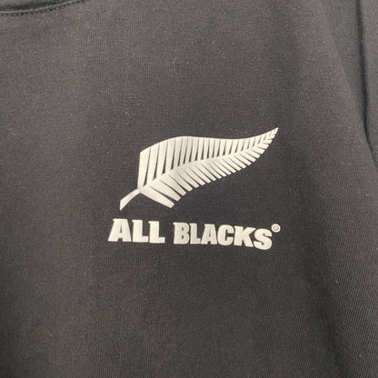 古着 used　adidas アディダス　半袖オフィシャルプリントTシャツ　ニュージーランド　オールブラックス　ラグビー　Sサイズ