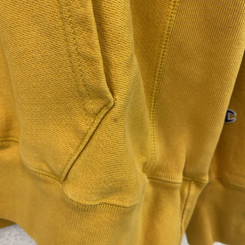 Champion　チャンピオン　リバースウィーブ　スウェットパーカー/フーディー　黄色　イエロー　2XLサイズ