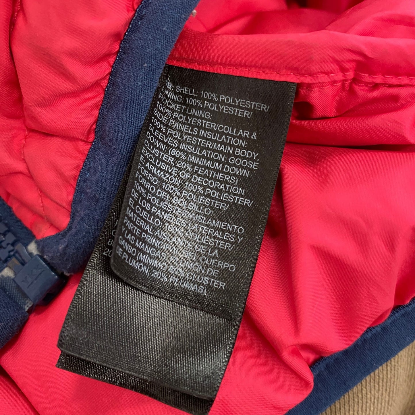 THE NORTH FACE　ザ・ノースフェイス　ダウンジャケット　ダウン80%　ピンク　Lサイズ