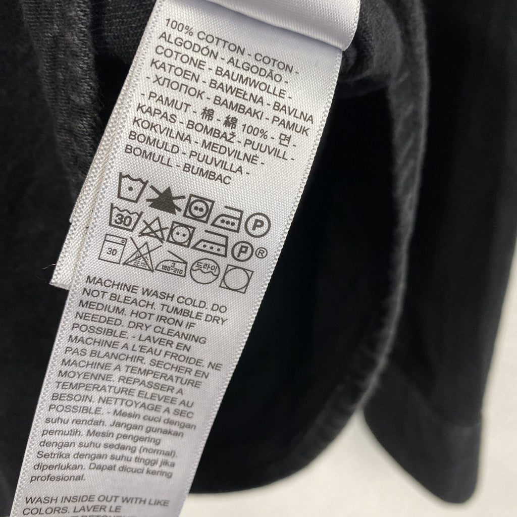Levi's　リーバイス　長袖ブラックデニムシャツ　ウエスタンシャツ　ショートホーン　黒　ブラック　XLサイズ