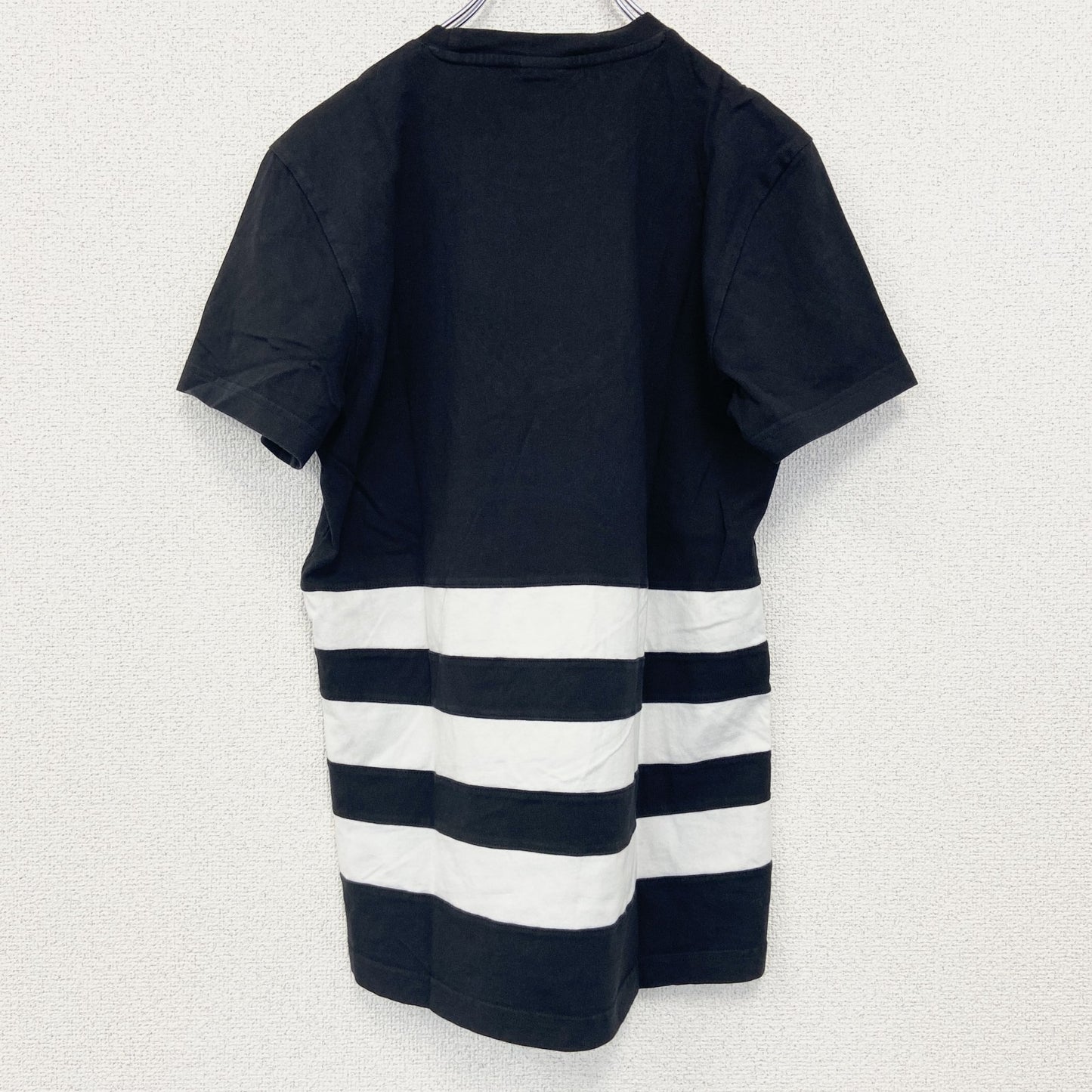 古着 used　adidas アディダス　半袖オフィシャルプリントTシャツ　ニュージーランド　オールブラックス　ラグビー　Sサイズ