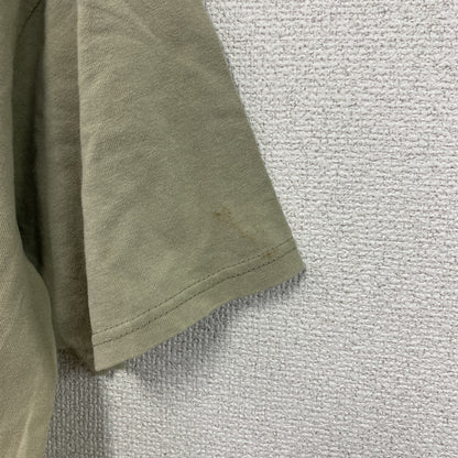 anvil　アンビル　半袖プリントTシャツ　カーキ　Lサイズ