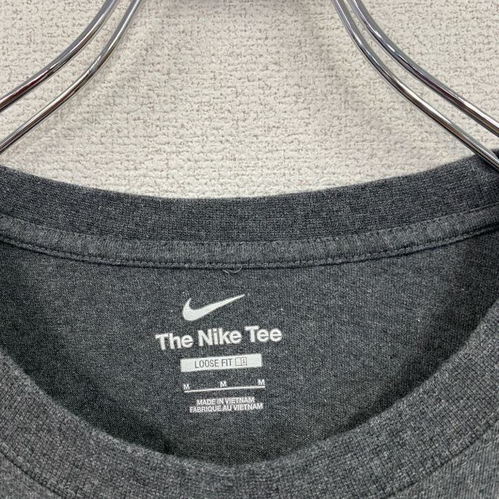 NIKE　ナイキ　半袖プリントTシャツ　バスケットボール　ダークグレー　Mサイズ