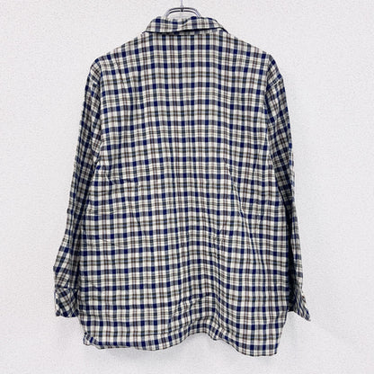 Aquascutum　アクアスキュータム　長袖シャツ　クラブチェックシャツ　チェック柄　マルチカラー　Mサイズ