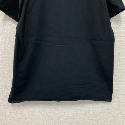 GILDAN　ギルダン　スティックトゥユアガンズ　半袖プリントTシャツ　バンドT　黒　ブラック　Lサイズ