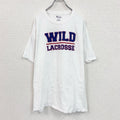 Champion　チャンピオン　半袖プリントTシャツ　英字プリント　クルーネック　現行　白　ホワイト　XLサイズ