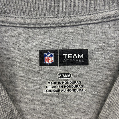 古着 used　NFL　半袖オフィシャルプリントTシャツ　グリーンベイパッカーズ　アメフト　クルーネック　グレー　Mサイズ