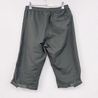 00s　NIKE　ナイキ　CLIMA-FIT　ピステパンツ　ハーフパンツ　TECH　ヴィンテージ　カーキ　Mサイズ