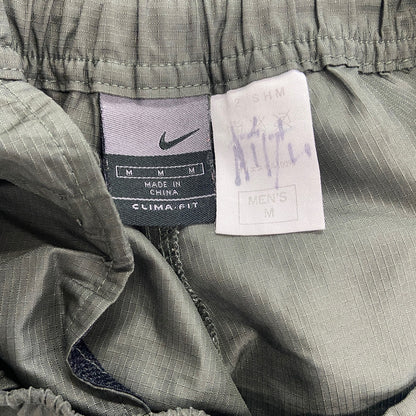 00s　NIKE　ナイキ　CLIMA-FIT　ピステパンツ　ハーフパンツ　TECH　ヴィンテージ　カーキ　Mサイズ