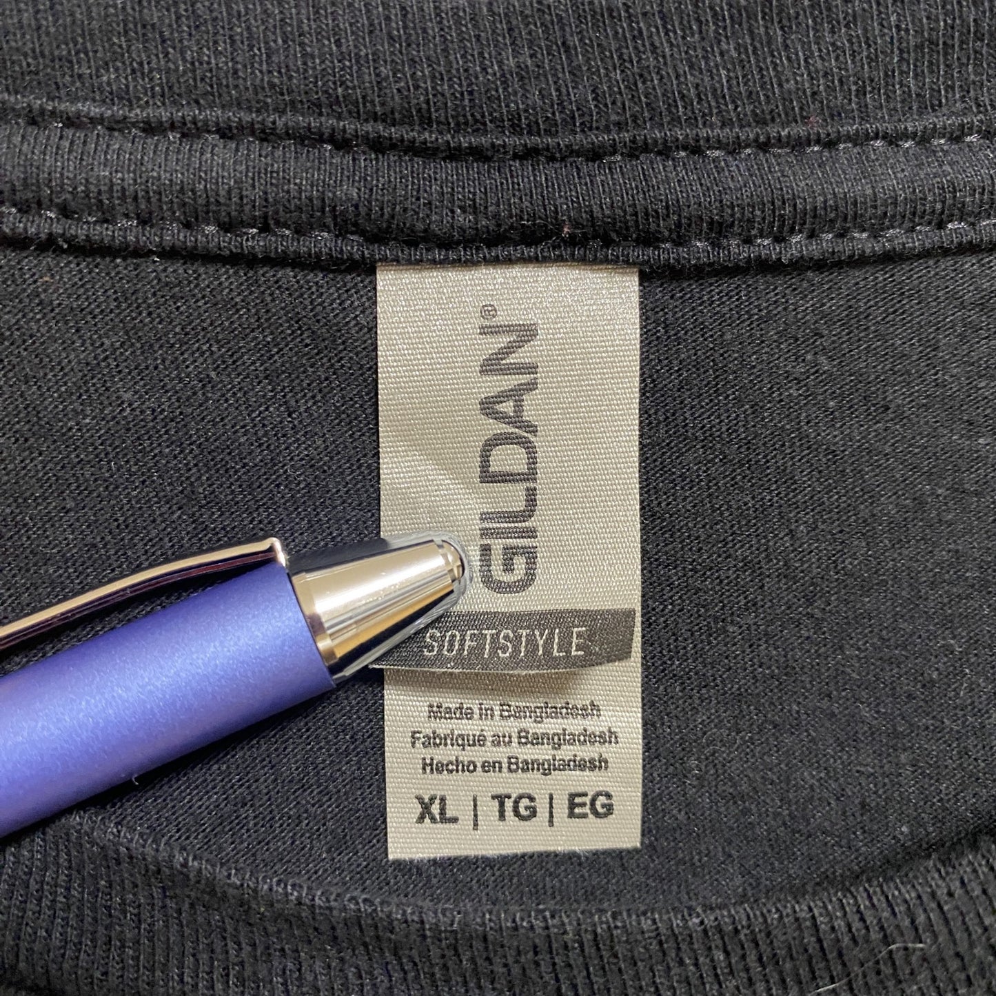 古着 used　GILDAN ギルダン　半袖プリントTシャツ　FIESTA BOWL　カレッジフットボール　黒　XLサイズ