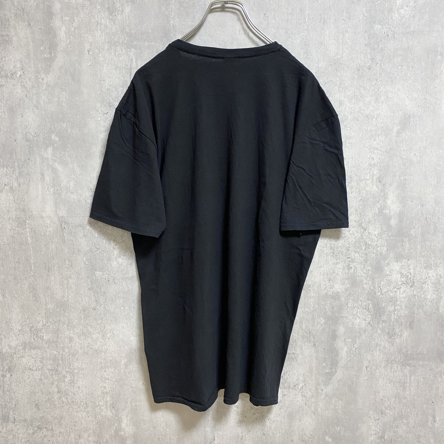 古着 used　GILDAN ギルダン　半袖プリントTシャツ　FIESTA BOWL　カレッジフットボール　黒　XLサイズ
