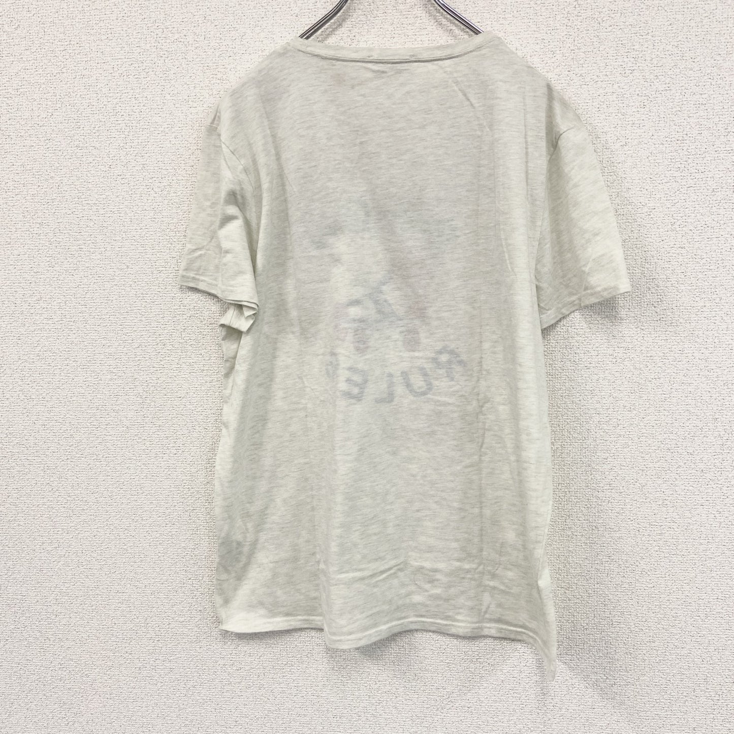 A.P.C.　半袖プリントＴシャツ　霜降りグレー　4サイズ