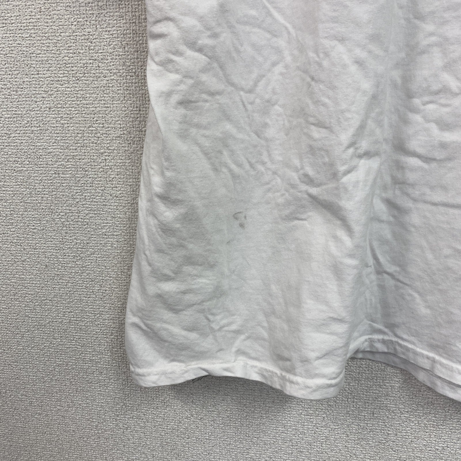 Champion　チャンピオン　半袖プリントTシャツ　英字プリント　クルーネック　現行　白　ホワイト　XLサイズ