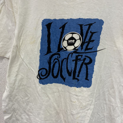 半袖プリントTシャツ　シングルステッチ　白　ホワイト