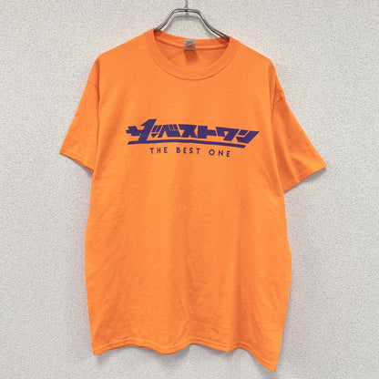GILDAN　ギルダン　ザ・ベストワン　半袖プリントTシャツ　オレンジ　Lサイズ
